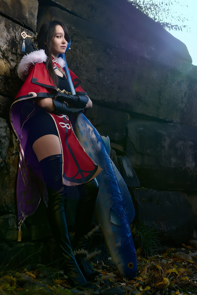 Beidou - Genshin Impact - Costume & Claymore